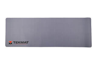 TekMat 36in grey rifle cleaning mat featuring an TekMat Logo dye sublimated graphic.
